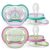 Philips AVENT SCF376/19  Ultra air Nighttime játszócumi 0-6 hó  - lányos mintás 