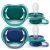 Philips AVENT SCF085/31 Ultra air játszócumi 6-18hó zöld/kék fiús, 2 db