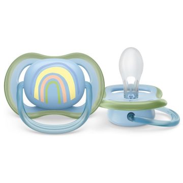   Philips AVENT SCF086/03 Ultra air Játszócumi 0-6hó szivárvány, 1db