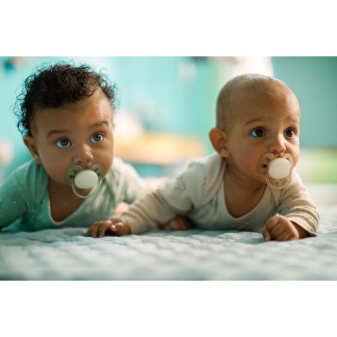 Philips AVENT SCF091/05 Ultra soft Premium Játszócumi 0-6hó neutral fiús, 2 db