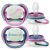 Philips AVENT SCF376/14  Ultra air Nighttime játszócumi 6-18 hó  - lányos mintás 