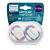 Philips AVENT SCF376/14  Ultra air Nighttime játszócumi 6-18 hó  - lányos mintás 