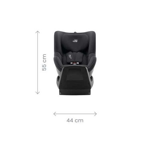 Britax Römer Dualfix M Plus 360°-ban forgatható autósülés 61-105 cm - Space Black