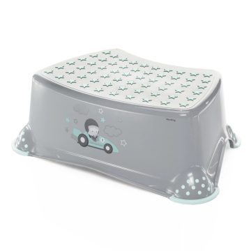 Zopa fellépő csúszásgátlós 80kg-ig - Racer Grey/Mint 