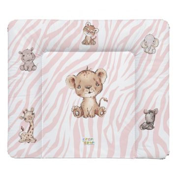   Babastar puha pelenkázó lap 85*75 cm - rózsaszín szafari 