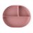   P&M Szilikon osztott tányér, ovális Take&Match Dusty Rose 6m+