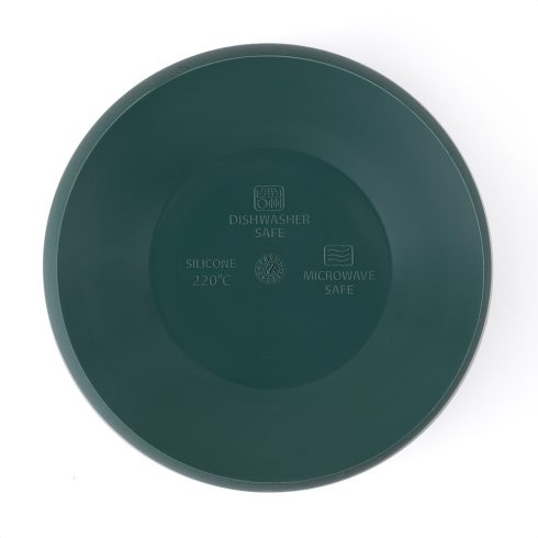 P&M Kétszínű szilikon tál Take&Match Misty Green 6m+ 