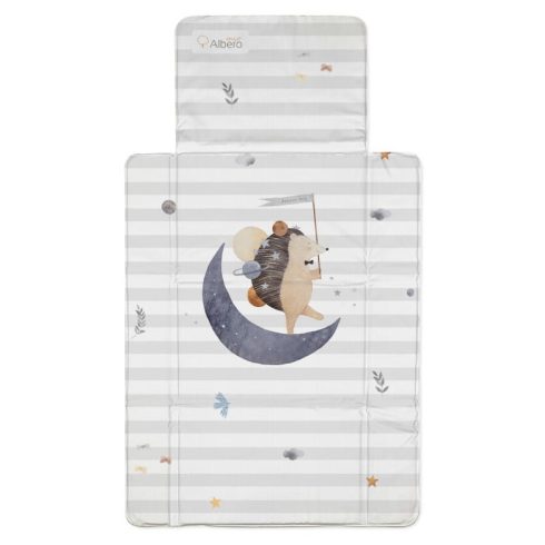Albero Mio utazó pelenkázó lap 77x44 cm - Moon hedgehog