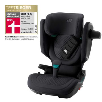   Britax Römer Kidfix Pro Lux i-size autósülés (100-150 cm) - Onyx Black