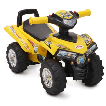 Moni ráülős quad ATV bébitaxi - sárga