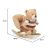 Moni Toys Hintázó maci 60 cm - barna -klón