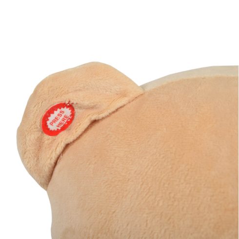 Moni Toys Hintázó maci 60 cm - rózsaszín