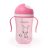   Cangaroo Cup Bunny szívószálas pohár 300 ml 6hó+ rózsaszín