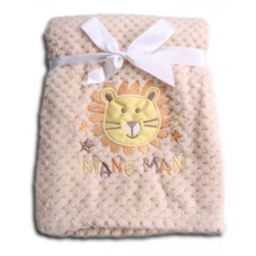 Cangaroo Freya wellsoft takaró 110x80 cm - bézs