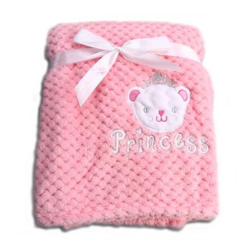 Cangaroo Freya wellsoft takaró 110x80 cm - Princess rózsaszín 