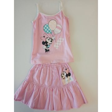 Disney Minnie 2 részes baba/gyerek nyári szett (110)
