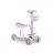Moni Bubblegum 2IN1 ráülős roller - Rózsaszín 