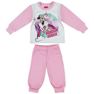 Disney Minnie és unikornis lányka 2 részes pizsama (80)