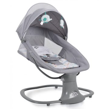   Cangaroo Axel 2 in1 elektromos hinta és pihenőszék - szürke