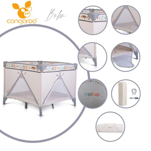 Cangaroo Boho utazójáróka - bézs