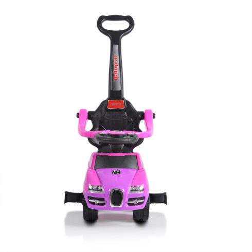 Moni Rider bébitaxi tolókarral 24 hó+ pink