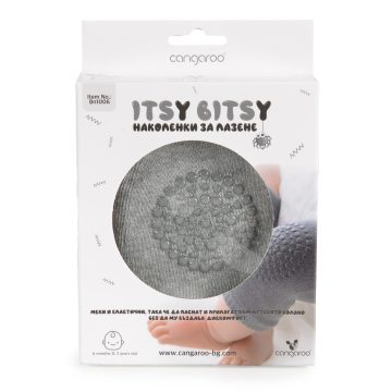 Cangaroo Itsy Bitsy gyermek térdvédő - szürke