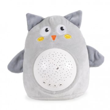 Moni Toys Lamp projektoros zenélő plüss játék - Bagoly