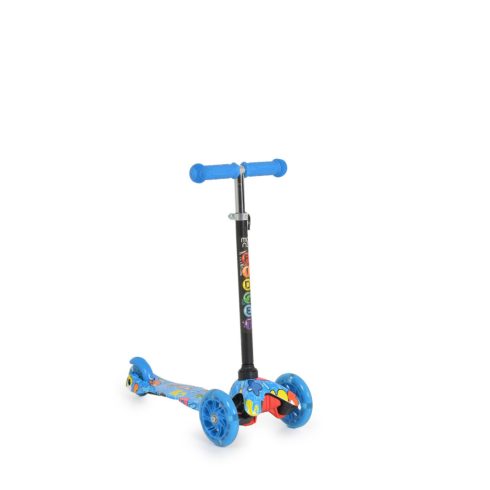 Moni Fidget 3 kerekű roller 3 év+ - kék