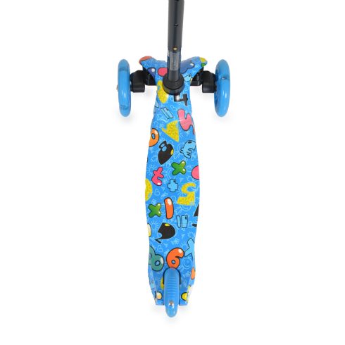 Moni Fidget 3 kerekű roller 3 év+ - kék