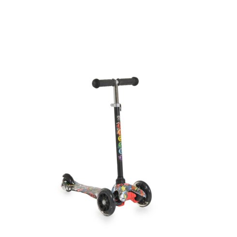 Moni Fidget 3 kerekű roller 3 év+ - fekete 