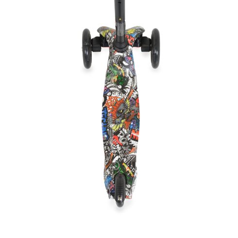 Moni Fidget 3 kerekű roller 3 év+ - fekete 