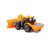 Polesie Toys hókotró/sószóró traktor Progress - Sárga