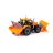 Polesie Toys hókotró/sószóró traktor Progress - Sárga