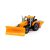 Polesie Toys hókotró/sószóró traktor Progress - Sárga