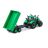 Polesie Toys Traktor Progress utánfutóval - Zöld