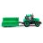 Polesie Toys Traktor Progress utánfutóval - Zöld