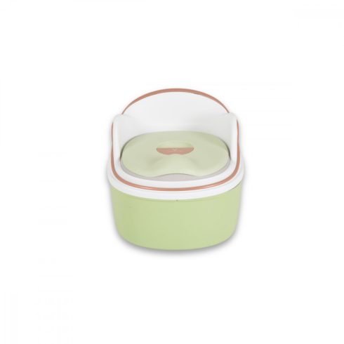 Cangaroo Rum Baba 3in1 bili átalakítható WC szűkítő + fellépő , szilikon ülés - zöld