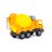 Polesie Toys betonkeverő autó - sárga -klón