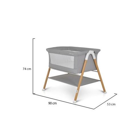 Moni Kalinihta Prémium babaöböl és babaágy - fekete