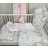 Baby Shop 2 részes babaágynemű - rózsaszín őzike