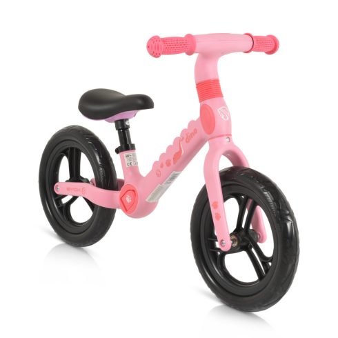 Byox Dino futóbicikli 12" - pink