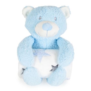 Cangaroo Rory bear babatakaró 75x90 cm - kék