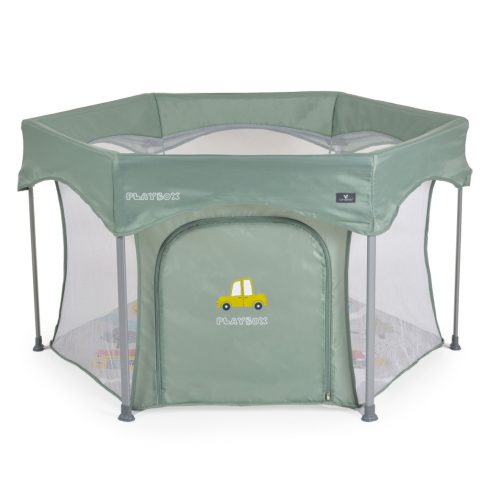 Cangaroo Playbox
hatszögletű utazójáróka - zöld