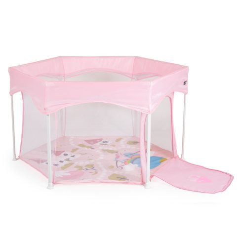 Cangaroo Playbox
hatszögletű utazójáróka - rózsaszín
