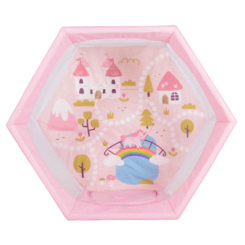 Cangaroo Playbox
hatszögletű utazójáróka - rózsaszín