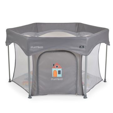 Cangaroo Playbox
hatszögletű utazójáróka - szürke