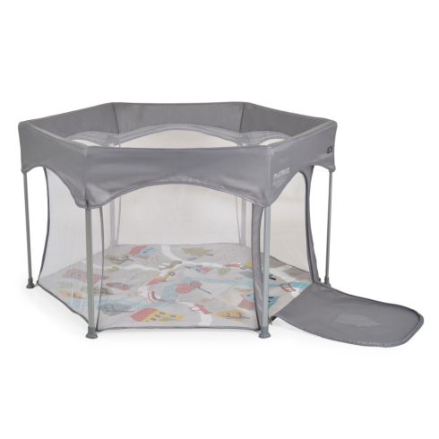 Cangaroo Playbox
hatszögletű utazójáróka - szürke