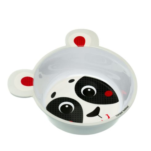 Canpol melamin csúszásmentes tányér 490 ml - panda