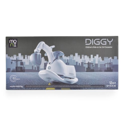 Moni Diggy ráülős kotrógép+hinta+bili 12hó+