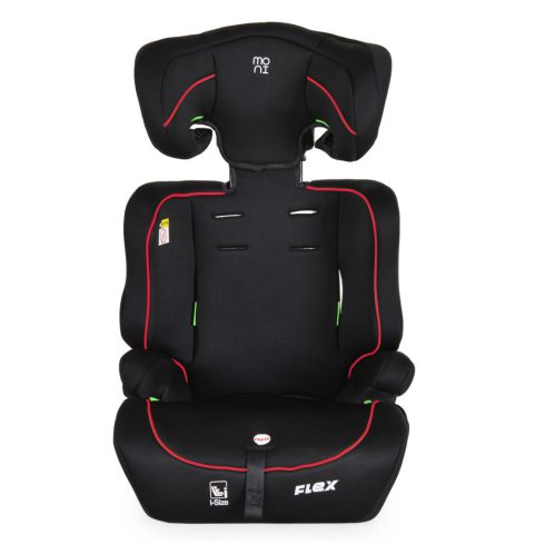 Moni Flex biztonsági autósülés 76-150cm - Fekete/piros